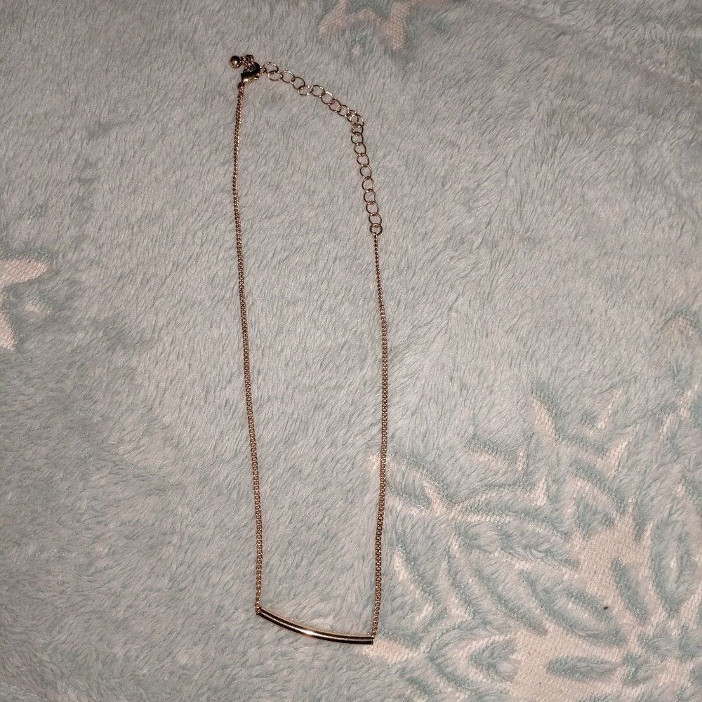 Gold choker